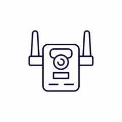 device antenna icon sign vector
