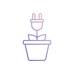 Electric vector icon 