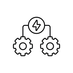Electrical vector icon 