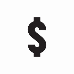 dollar finances icon sign vector