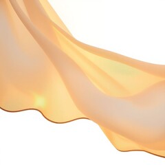 Translucent fabric wave