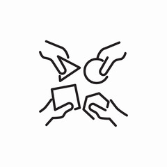 Fototapeta premium offer variety icon sign vector