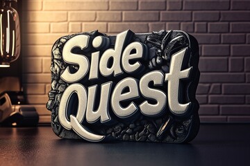 Exciting side quest highlighting adventurous themes and unique characters in a cozy setting