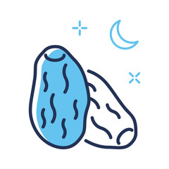 Grab this handy line icon depicting sweet dates