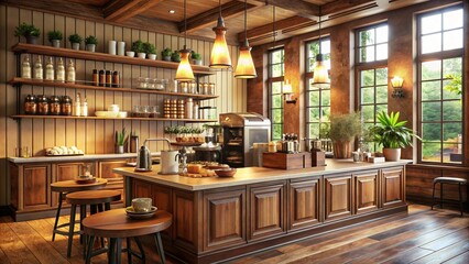 interior of restaurant