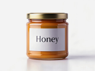 Honey Jar Mockup &ndash; Blank Label Template for Branding and Product Design