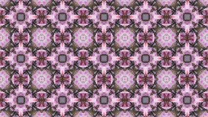 4K coloful kaleidoscope pattern motif design. Abstract wallpaper, colorful Texture.
