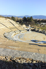 Ruins at archaeological area of Philippi, Greece