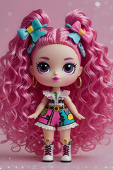 Fototapeta premium Play Doll: Toy Portrait