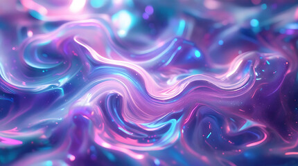 Fototapeta premium 3d glow fluid background
