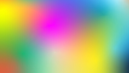 Full color holographic gradient background
