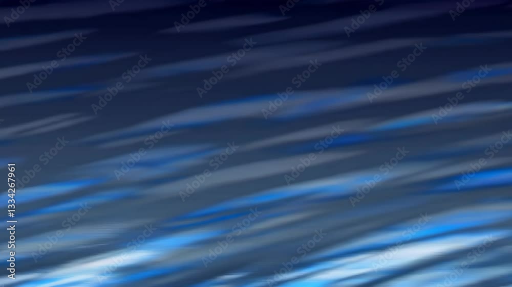 Aufkleber Abstract blue and gray brush strokes creating a dynamic waves effect.