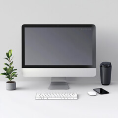 Fototapeta premium lcd monitor and lcd screen