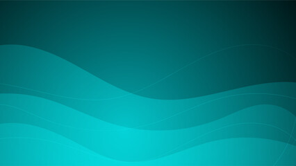 Abstract green background. Green wallpaper. Vector illustration.