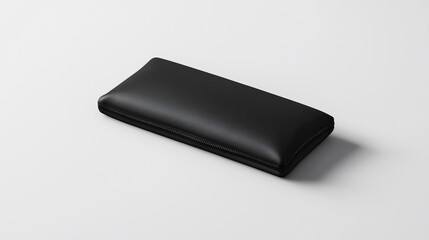 Fototapeta premium black rectangular plastic pouch