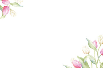 watercolor flower background. Used as a background in weddings and other tasks.