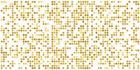 Abstract gold dots vector background