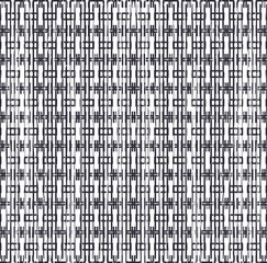 Noisy striped geometric texture with cut elements.