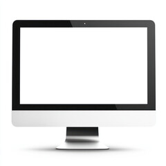 Fototapeta premium computer monitor isolated on white