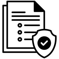 Regulation icon in Mix Filled Style. Simple Vector Design. Simple Vector Outline Filled Icon