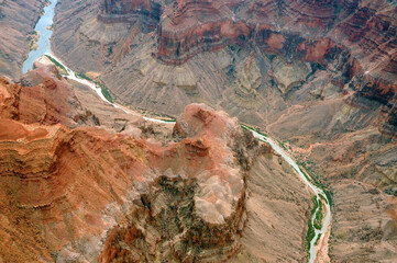 Aerial View Grand Canyon Arizona