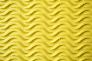 Wavy Yellow Texture with Soft Organic Patterns