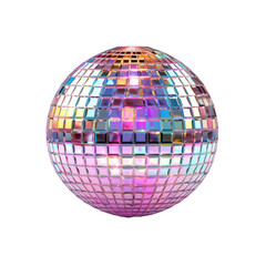 disco ball on transparent background