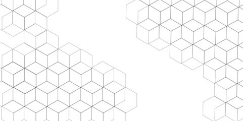 Abstract hexagon white background with shadow .white background Futuristic blue neon honeycombs. Modern technology design. Vector illustration.	
