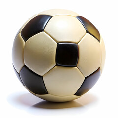 football on white background