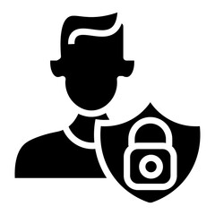 user access vector icon