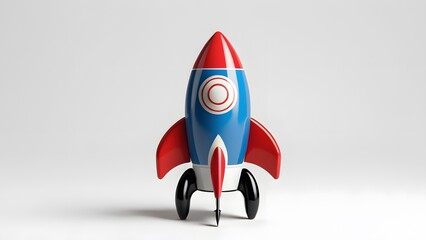 ロケットが発射する際のイラスト