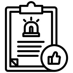 Fototapeta premium Review Icon