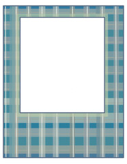 blue frame for photo