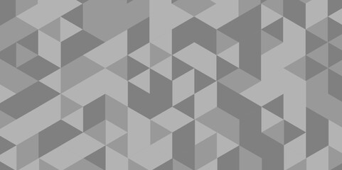Geometric origami white, gray square cube triangulated random cube low polygon triangle textile abstract corporate creative design.	