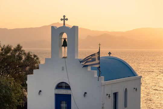 Saint Anna & Savior Holy Orthodox Church in Ampelas, Paros