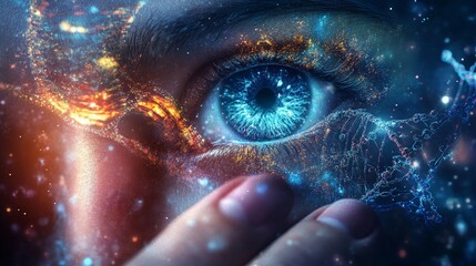 Fingerprints and DNA are physical proof that we are who we say we are. They are like a unique code that shows we are one of a kind.  