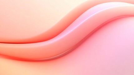 Colorful abstract waves, soft pastel hues blending seamlessly, evokes calm and creativity, perfect for backgrounds or wellness themes.