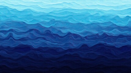 Obraz premium Abstract blue waves background, ocean texture, website design