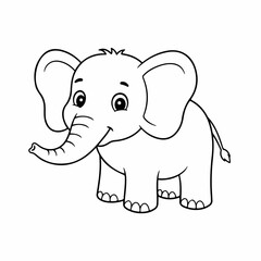 Fototapeta premium Coloring Book with Child