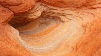 Fototapeta premium Abstract Swirling Sandstone Rock Texture