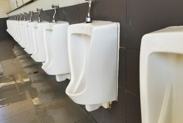 white toilet bowl