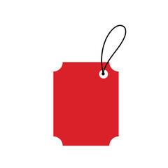 Realistic red sale labels
