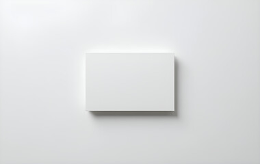 Monochrome Business Card Mockup for Branding and Identity