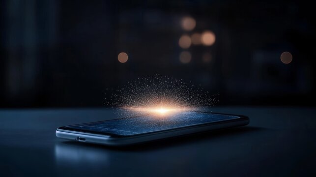 Digital payment revolution mobile phone scanning qr code for money transfer in modern environments - Powered by Adobe