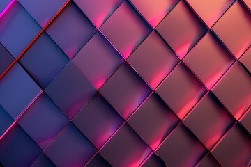 Obraz premium Modern abstract background with a geometric texture, featuring gradient color blocks in shades of purple and pink