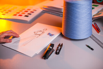 sewing studio