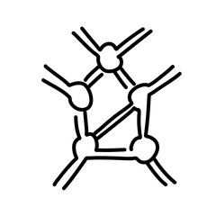 Internal organs line icons