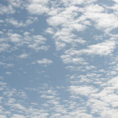 blue sky with clouds