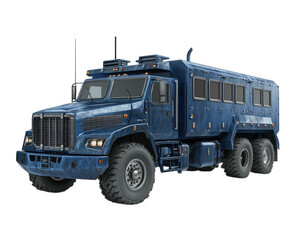 Obraz premium Armored storage truck with bulletproof features, designed for security and durability. Ideal for transporting valuables in high risk areas
