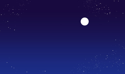 Fototapeta premium 夜空の背景素材